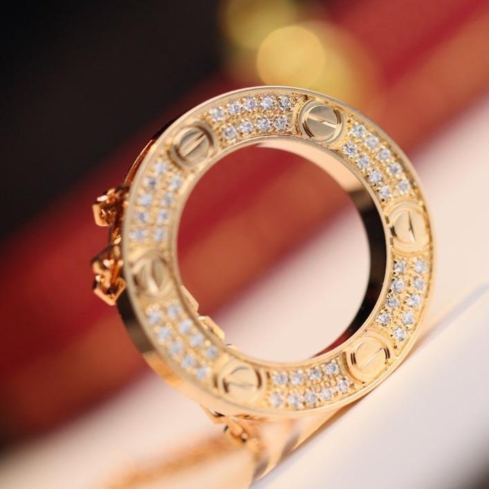 [Amore]LOVE NECKLACE ADJUSTABLE ROSE GOLD