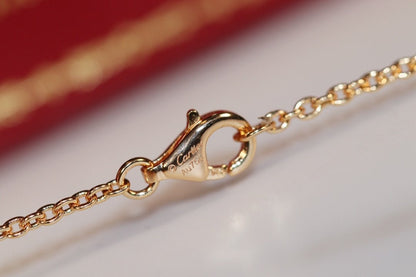 [Amore]LOVE NECKLACE PINK GOLD AND SILVER