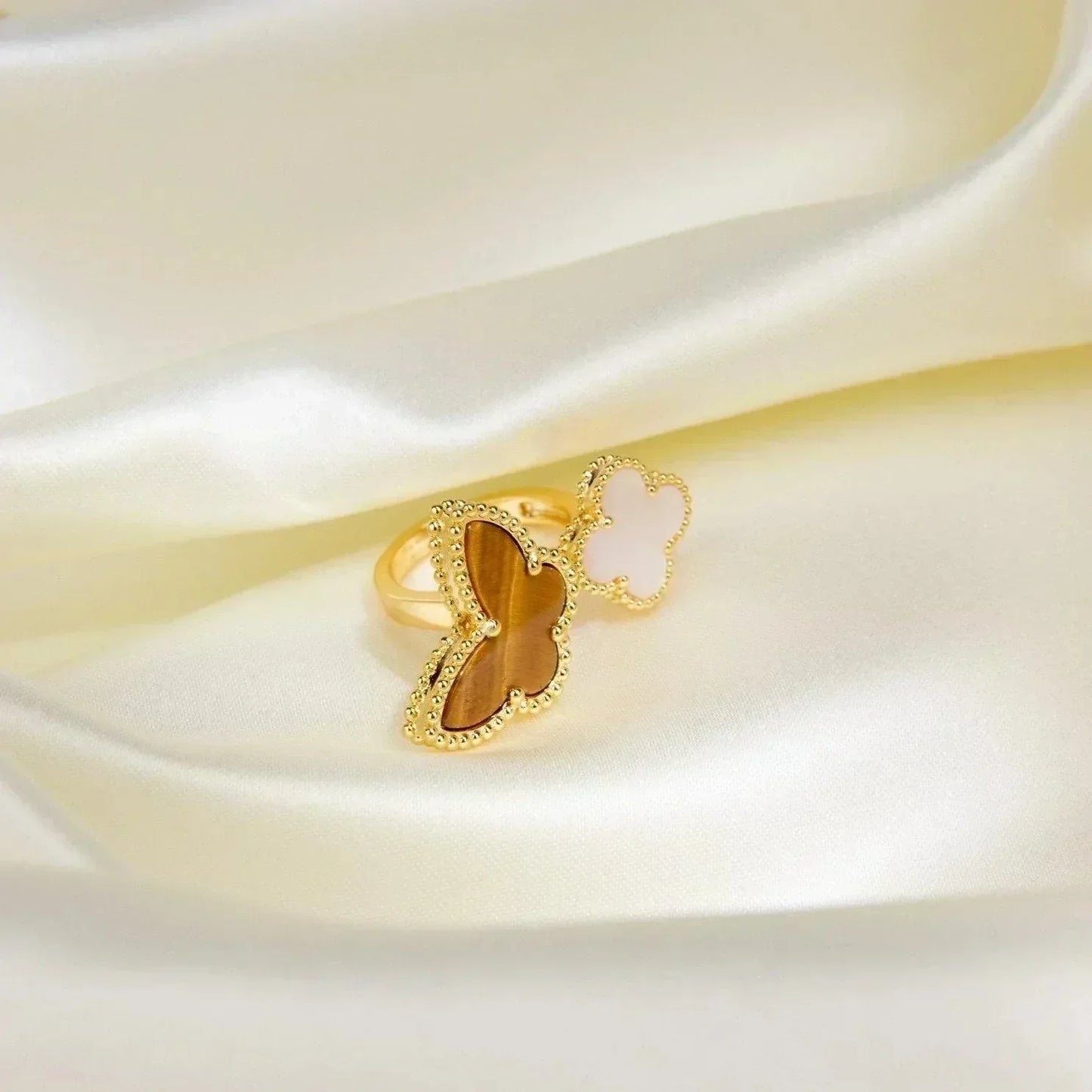 [Amore]LUCKY BETWEEN THE FINGER RING