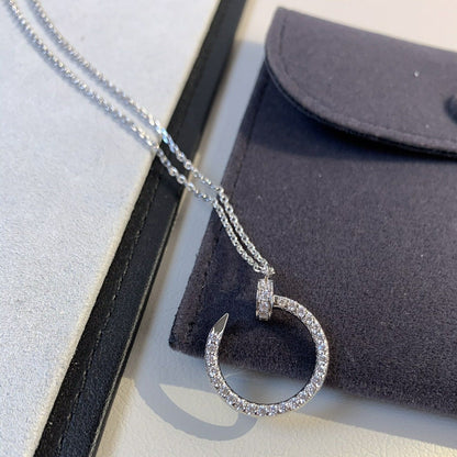 [Amore]JUSTE NECKLACE SILVER DIAMONDS