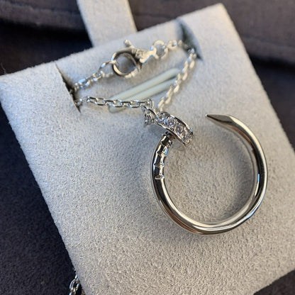 [Amore]JUSTE NECKLACE SILVER DIAMONDS