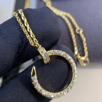 [Amore]JUSTE NECKLACE GOLD DIAMONDS