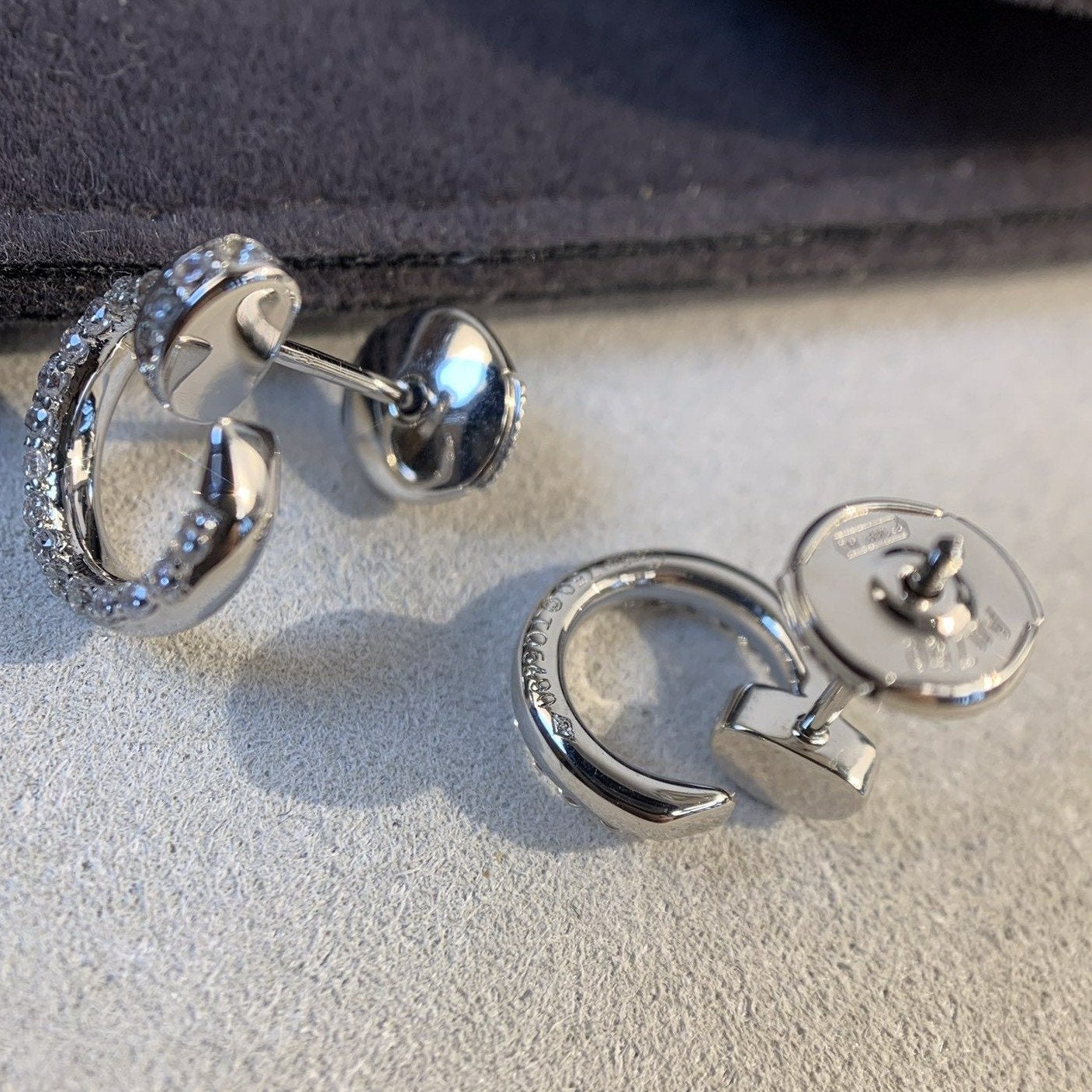 [Amore]JUSTE EARRINGS SILVER DIAMONDS
