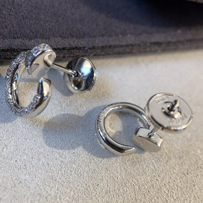 [Amore]JUSTE EARRINGS SILVER DIAMONDS