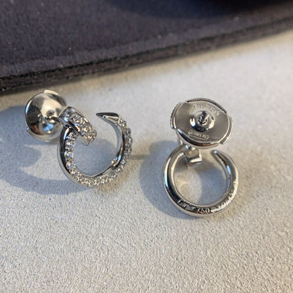 [Amore]JUSTE EARRINGS SILVER DIAMONDS