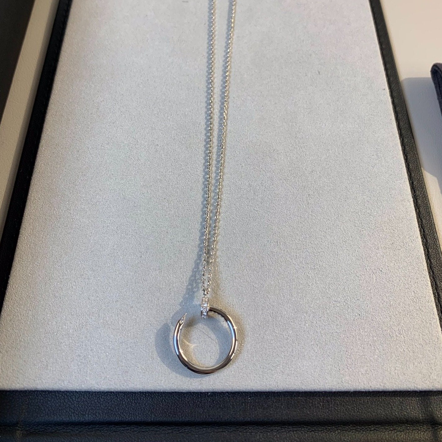 [Amore]JUSTE NECKLACE SILVER