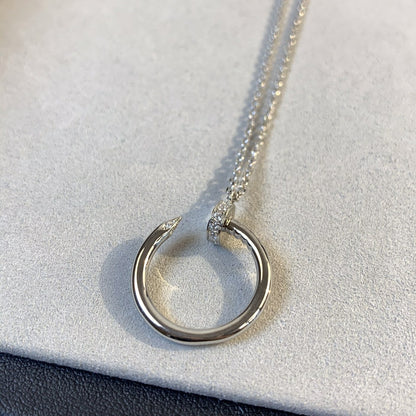 [Amore]JUSTE NECKLACE SILVER