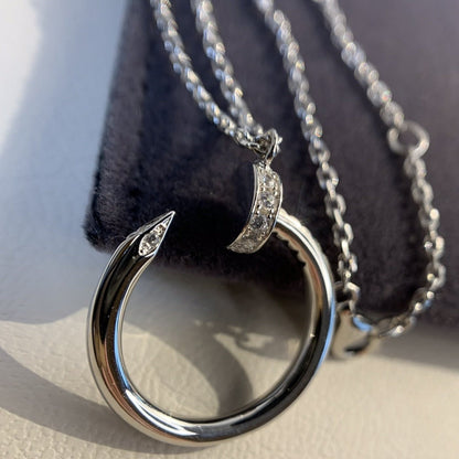 [Amore]JUSTE NECKLACE SILVER