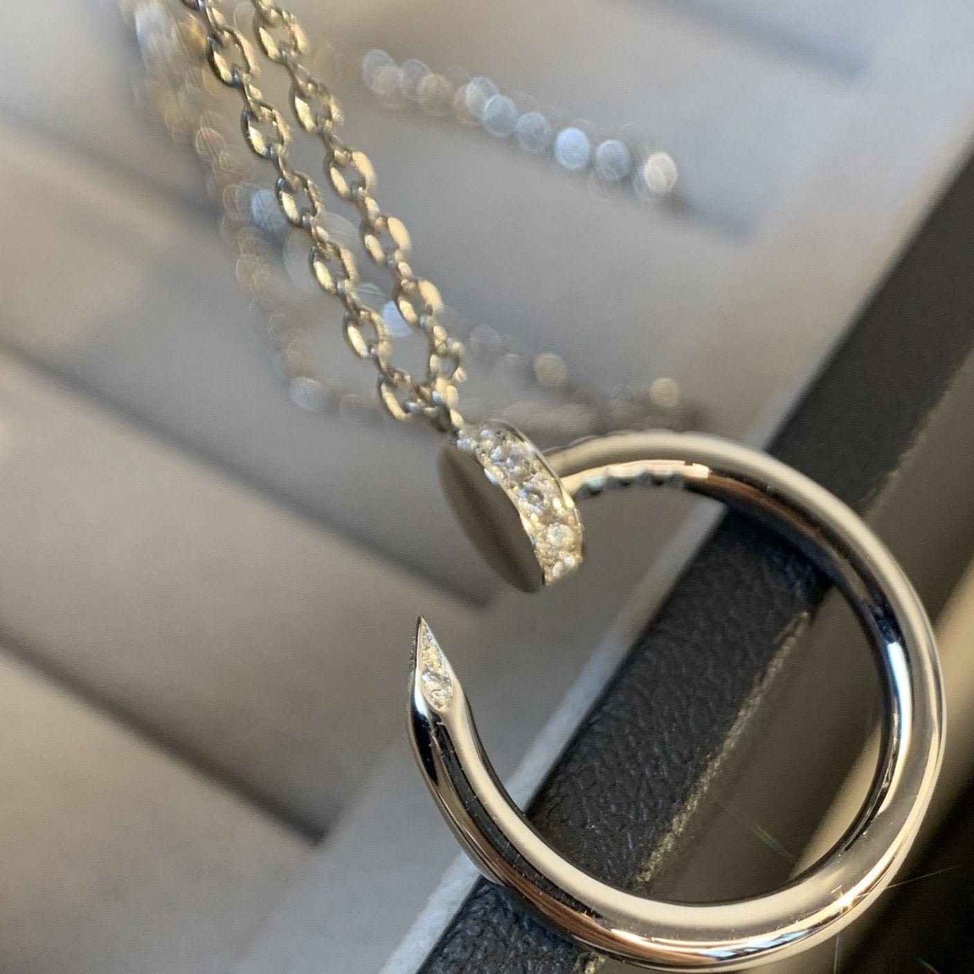 [Amore]JUSTE NECKLACE SILVER