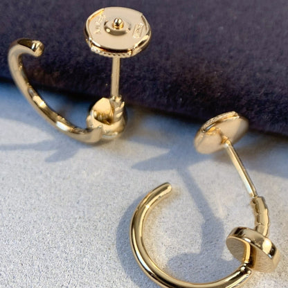 [Amore]JUSTE EARRINGS PINK GOLD
