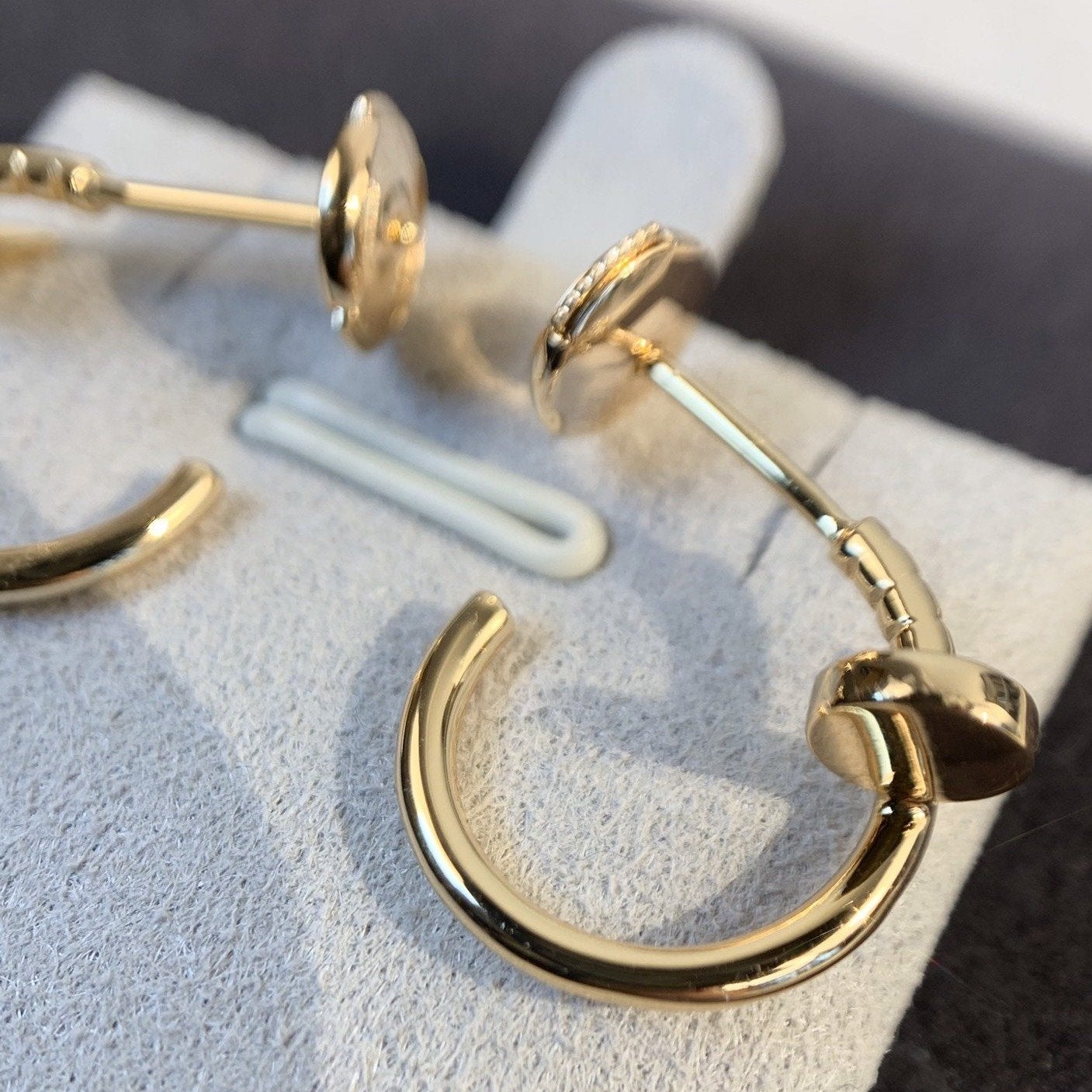 [Amore]JUSTE EARRINGS PINK GOLD