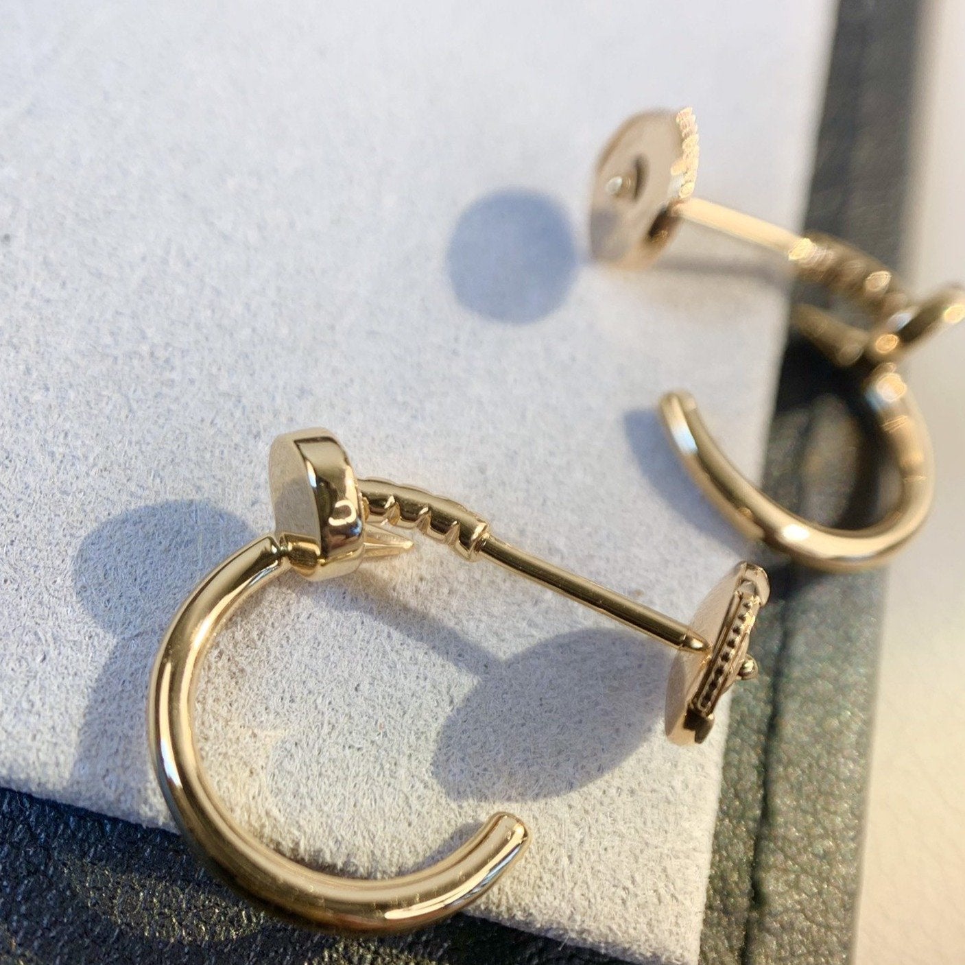 [Amore]JUSTE EARRINGS PINK GOLD