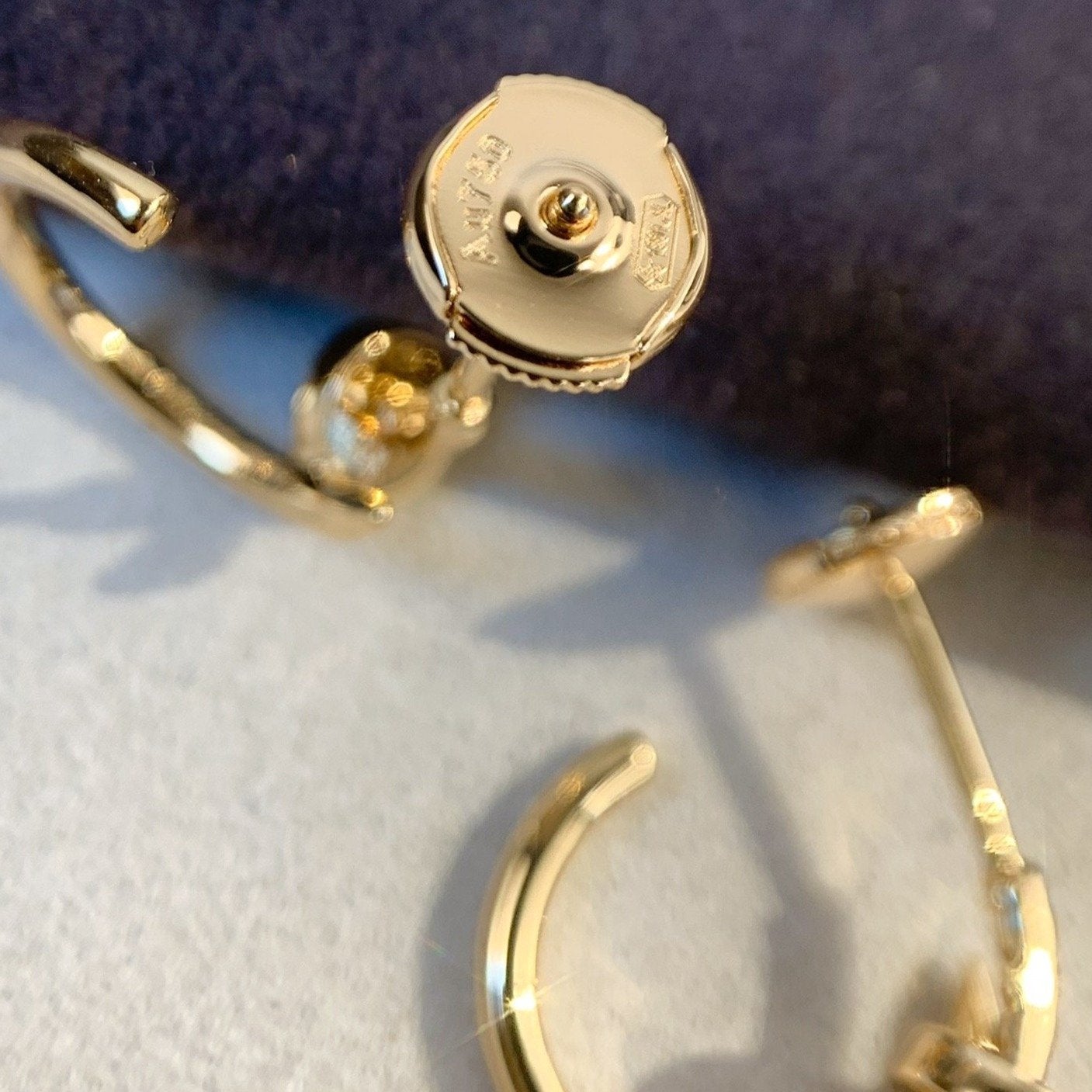 [Amore]JUSTE EARRINGS PINK GOLD