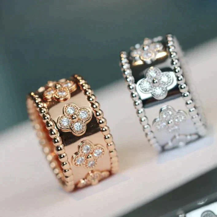 [Amore]CLOVER KALEIDOSCOPE RING 10MM