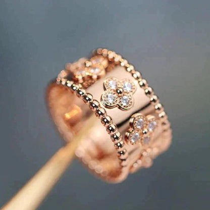 [Amore]CLOVER KALEIDOSCOPE RING 10MM