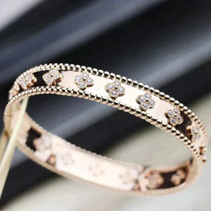 [Amore]CLOVER BRACELET 8MM DIAMONDS