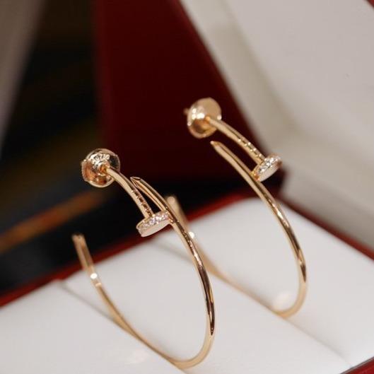 [Amore]JUSTE EARRINGS DIAMONDS 1.8MM