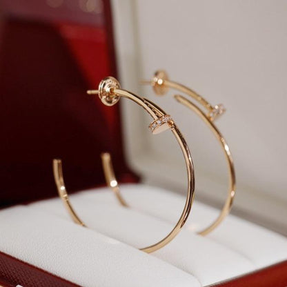 [Amore]JUSTE EARRINGS DIAMONDS 1.8MM