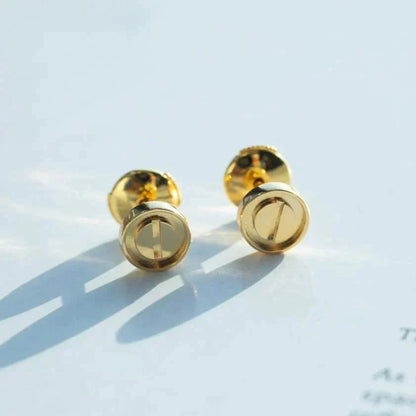 [Amore]LOVE EARRINGS GOLD 10MM