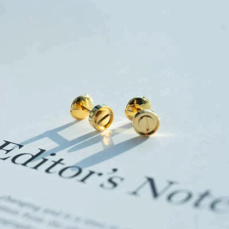 [Amore]LOVE EARRINGS GOLD 10MM
