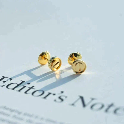 [Amore]LOVE EARRINGS GOLD 10MM