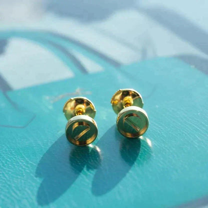 [Amore]LOVE EARRINGS GOLD 10MM
