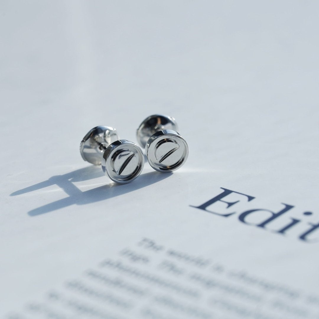 [Amore]LOVE EARRINGS SILVER 10MM