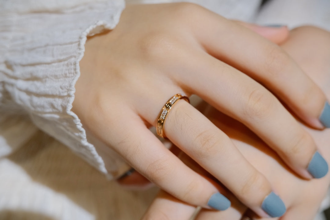[Amore]LOVE RING 2.65MM DIAMOND