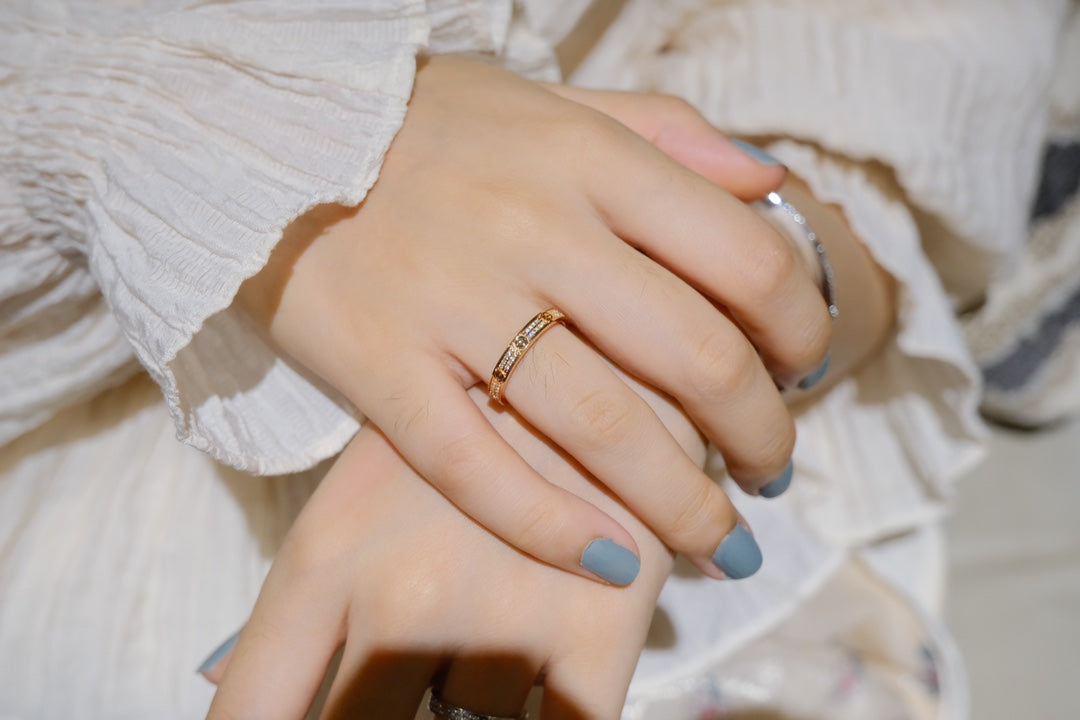 [Amore]LOVE RING 2.65MM DIAMOND