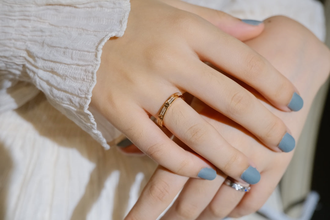 [Amore]LOVE RING 2.65MM DIAMOND