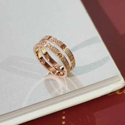 [Amore]LOVE RING 2.65MM DIAMOND