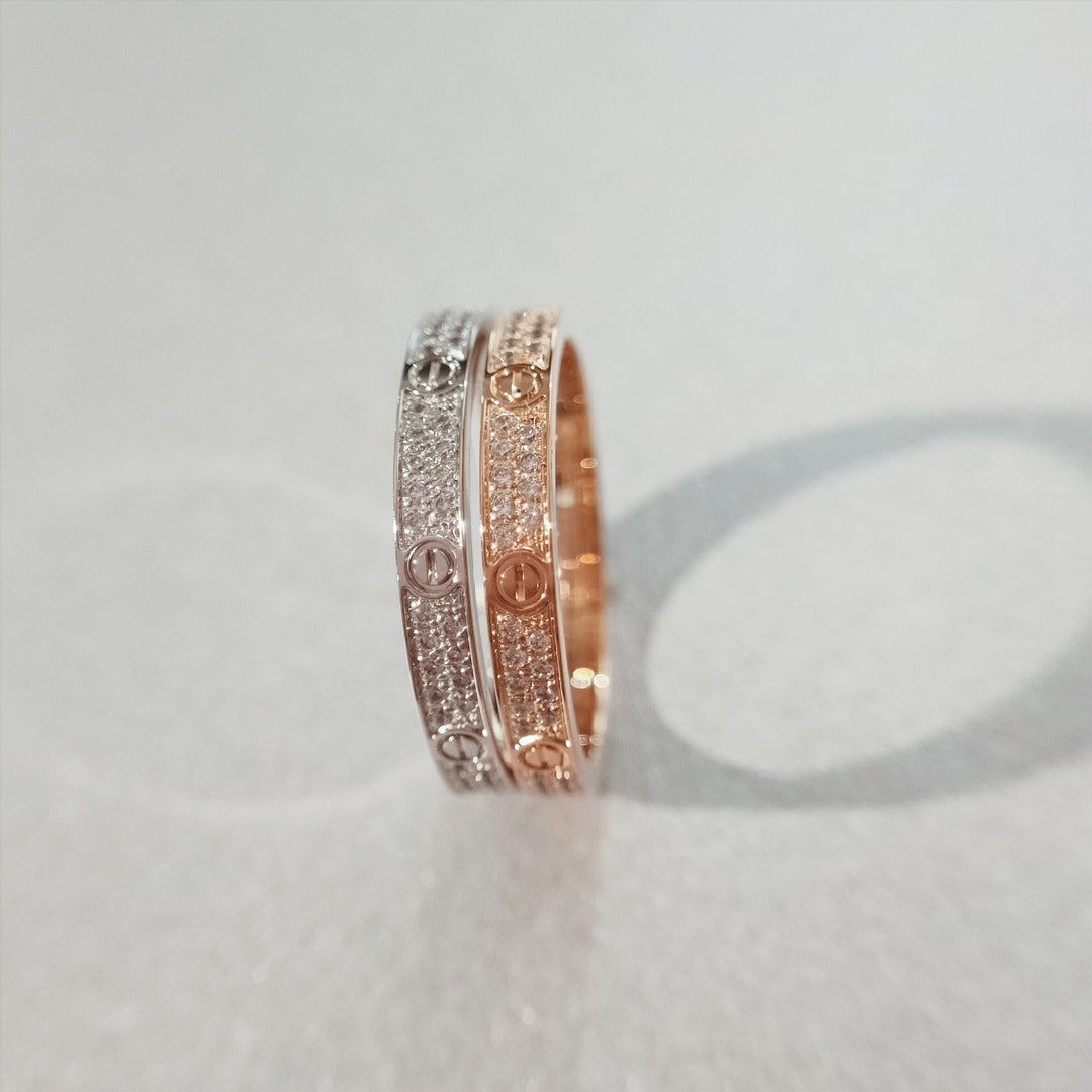 [Amore]LOVE RING 2.65MM DIAMOND