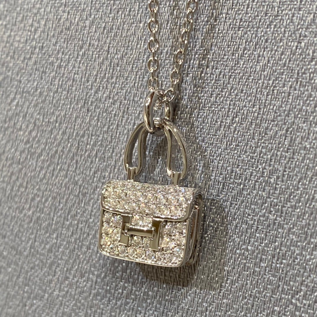 [Amore]CONSTANCE PEDANT DIAMOND NECKLACE