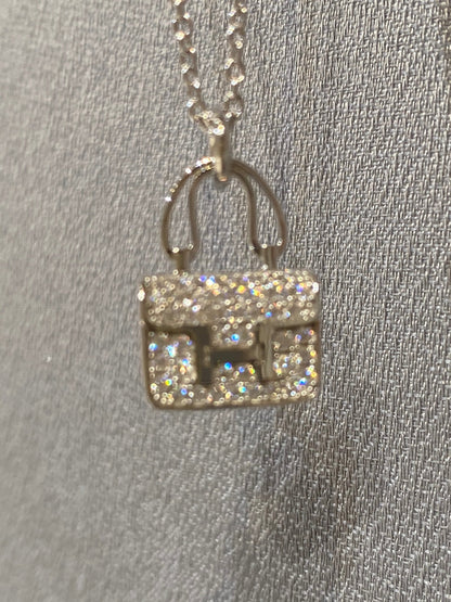 [Amore]CONSTANCE PEDANT DIAMOND NECKLACE