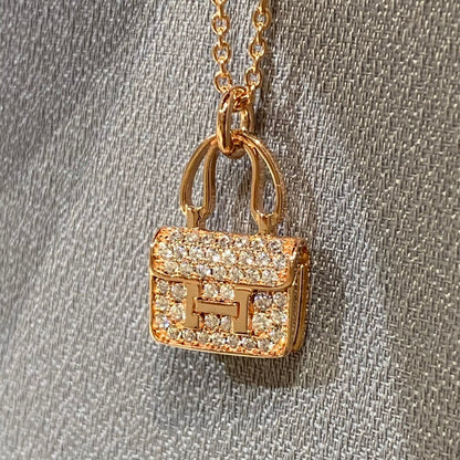 [Amore]CONSTANCE PEDANT DIAMOND NECKLACE