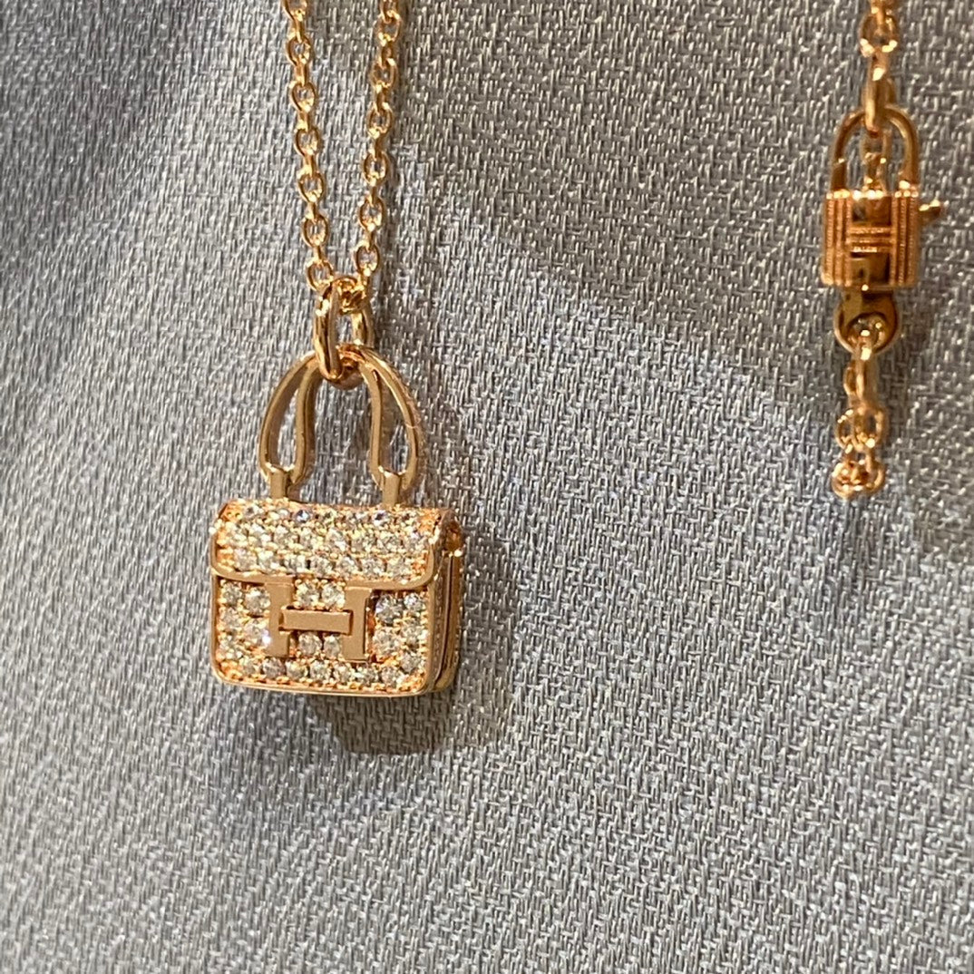 [Amore]CONSTANCE PEDANT DIAMOND NECKLACE