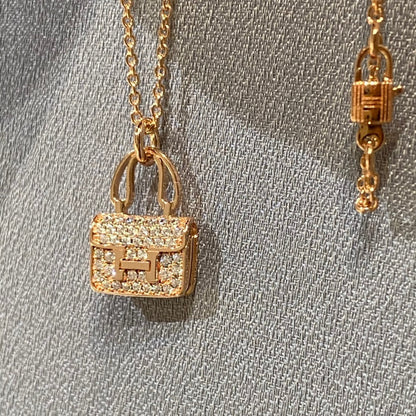 [Amore]CONSTANCE PEDANT DIAMOND NECKLACE