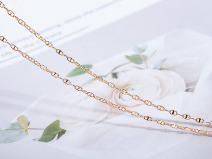 [Amore]ECHAPPEE NECKLACE PINK GOLD
