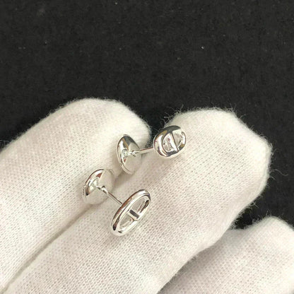 [Amore]CHAINE SMALL EARRINGS GOLD AND SILVER