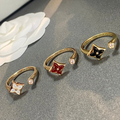 [Amore]STAR 1 DIAMOND OPEN RING