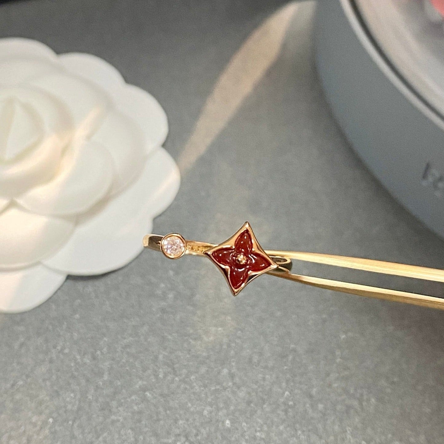 [Amore]STAR 1 DIAMOND OPEN RING