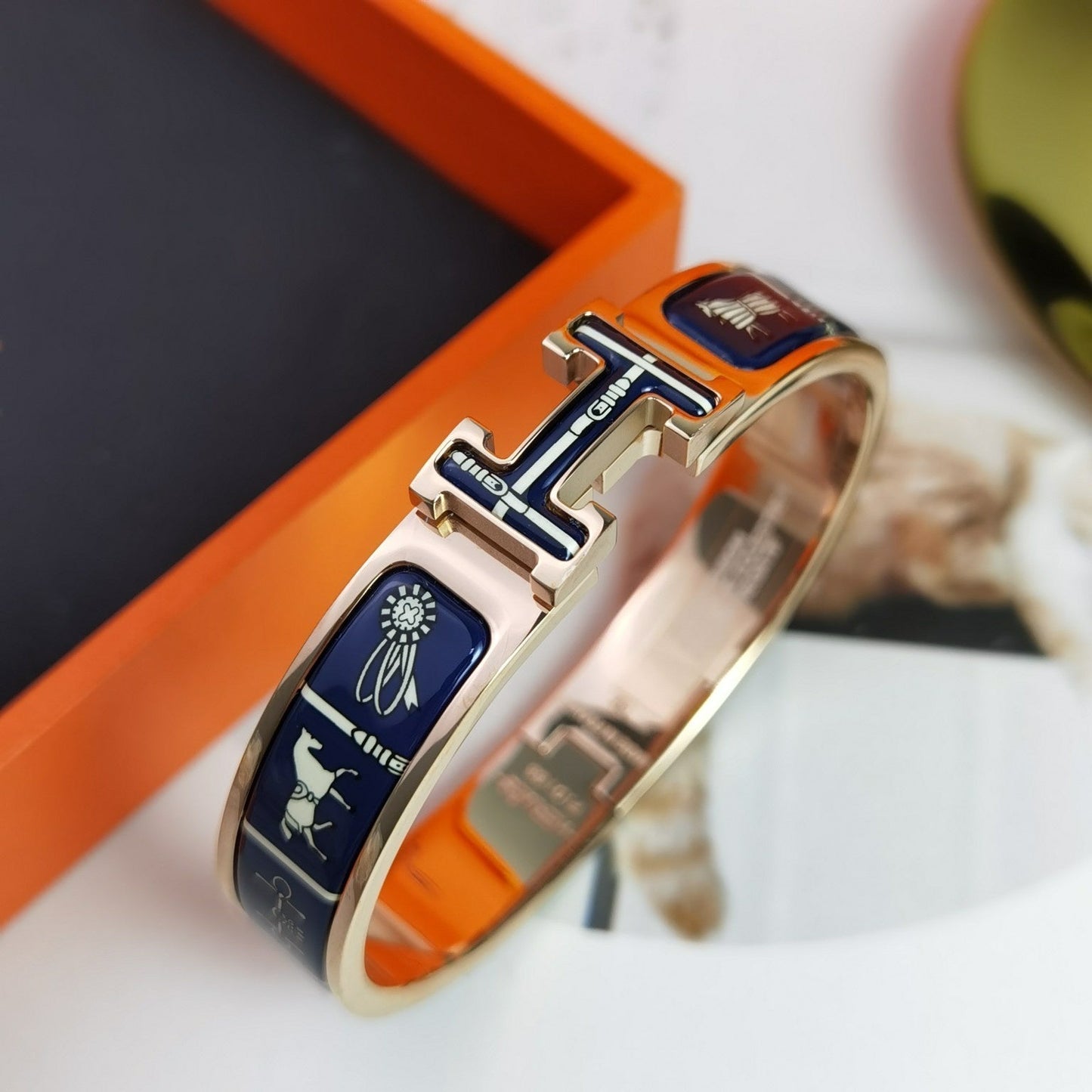 [Amore]H COUVERTURES DARK BLUE BRACELET