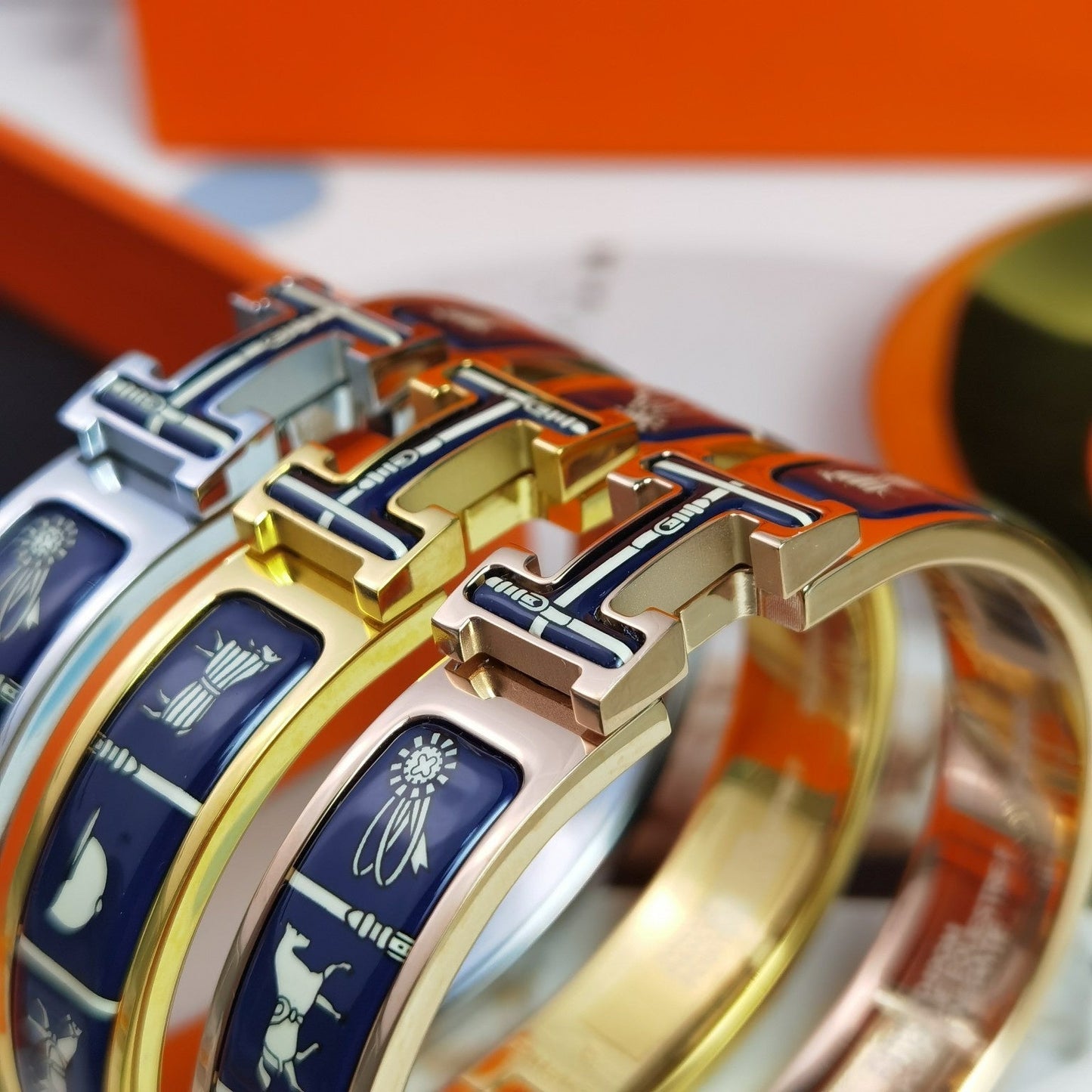 [Amore]H COUVERTURES DARK BLUE BRACELET