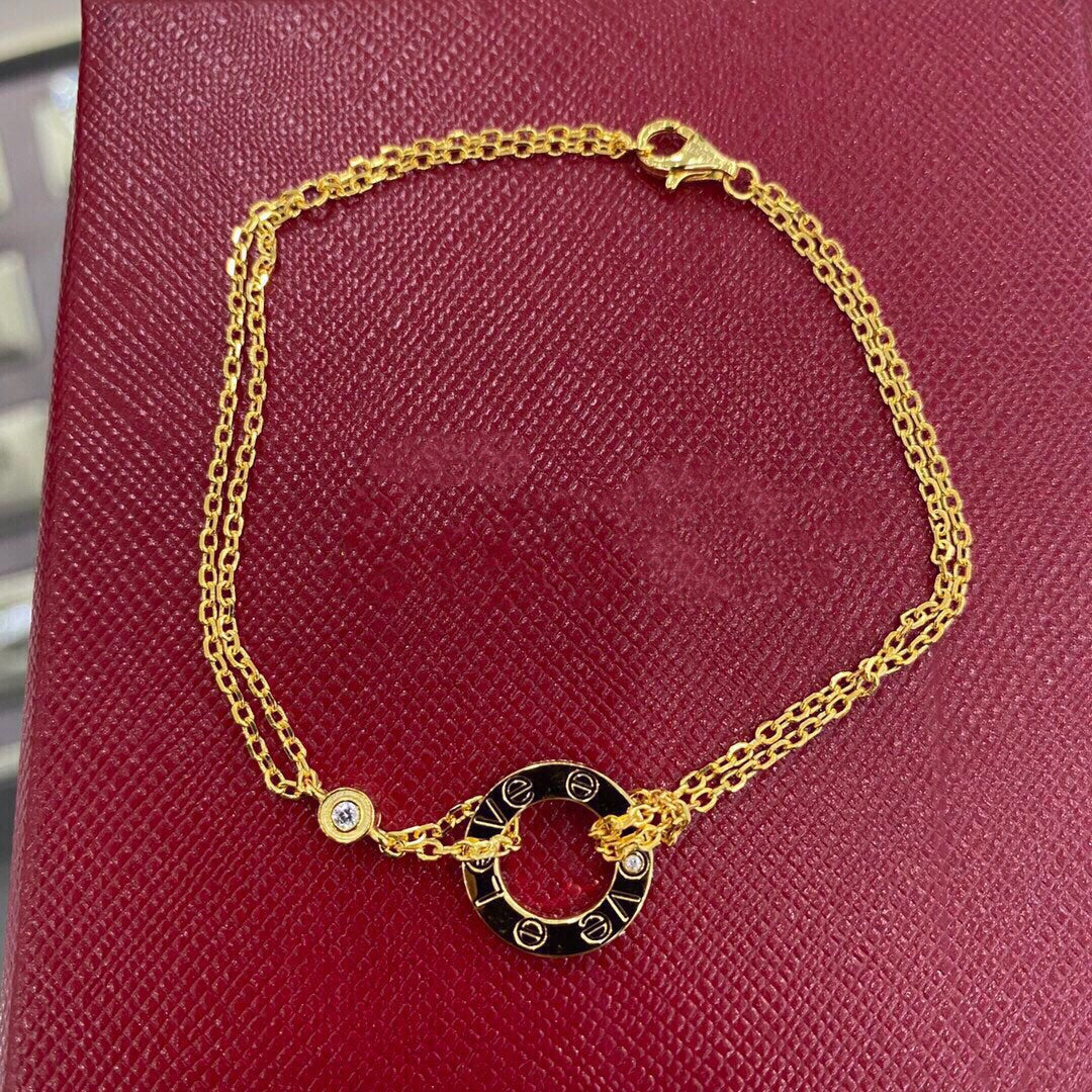 [Amore]LOVE BRACELET 2 DIAMOND
