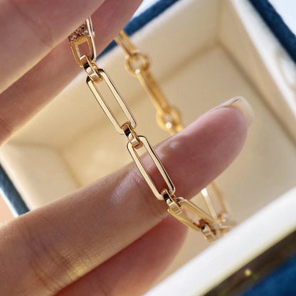 [Amore]CHAINE BRACELET SMALL MODEL DIAMOND