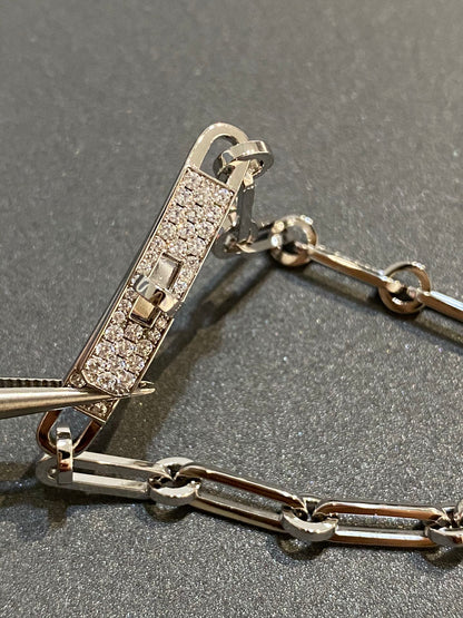 [Amore]CHAINE BRACELET SMALL MODEL DIAMOND