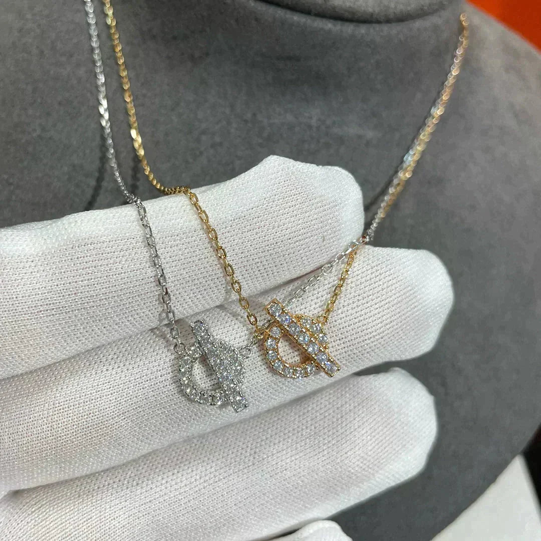 [Amore]ECHAPEE NECKLACE DIAMOND