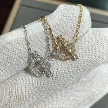 [Amore]ECHAPEE NECKLACE DIAMOND
