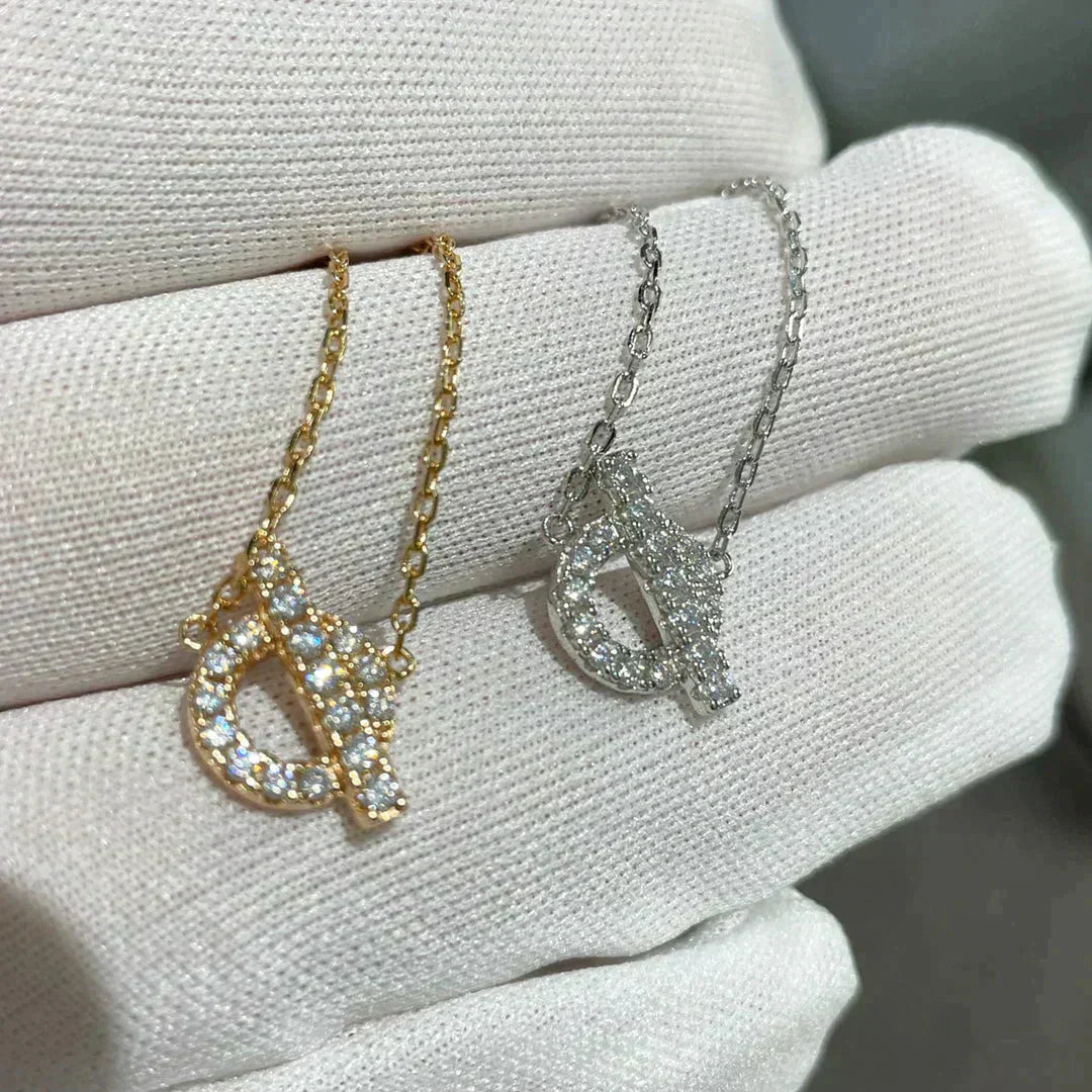[Amore]ECHAPEE NECKLACE DIAMOND