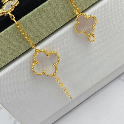 [Amore]MAGIC CLOVER MOP GOLD BRACELET 5 MOTIFS